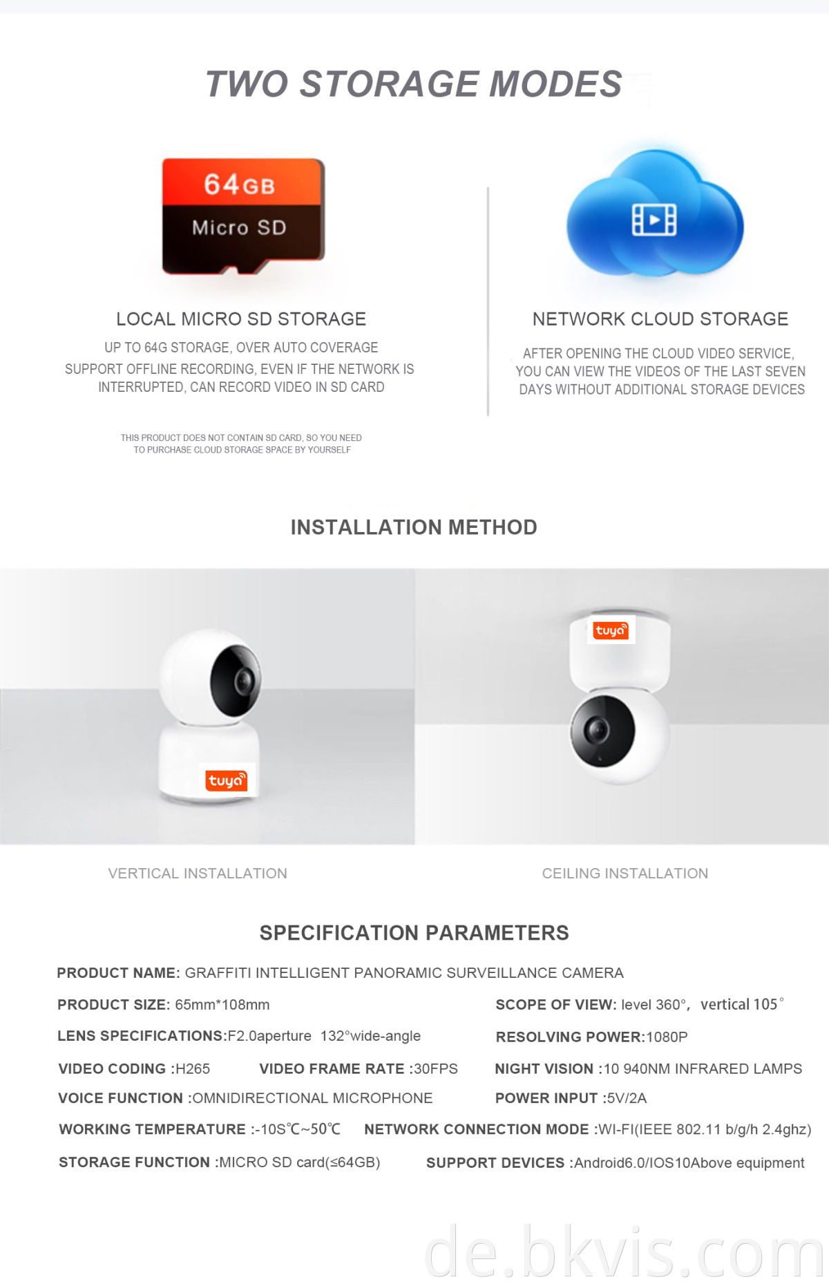  Wifi Wireless Security CCTV Wireless Surveillance Camera